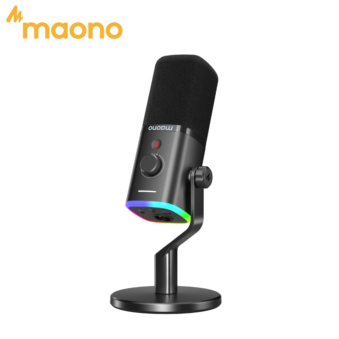 Gaming Microphone - Maono PD100X Gaming Microfoon met Computersoftware,
