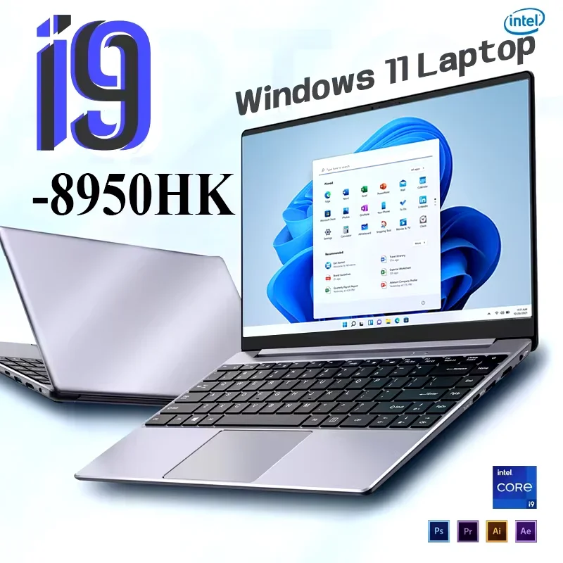 Pc Gaming I9 - 2025 Nieuwe 14,1-inch Office-laptop Intel Core