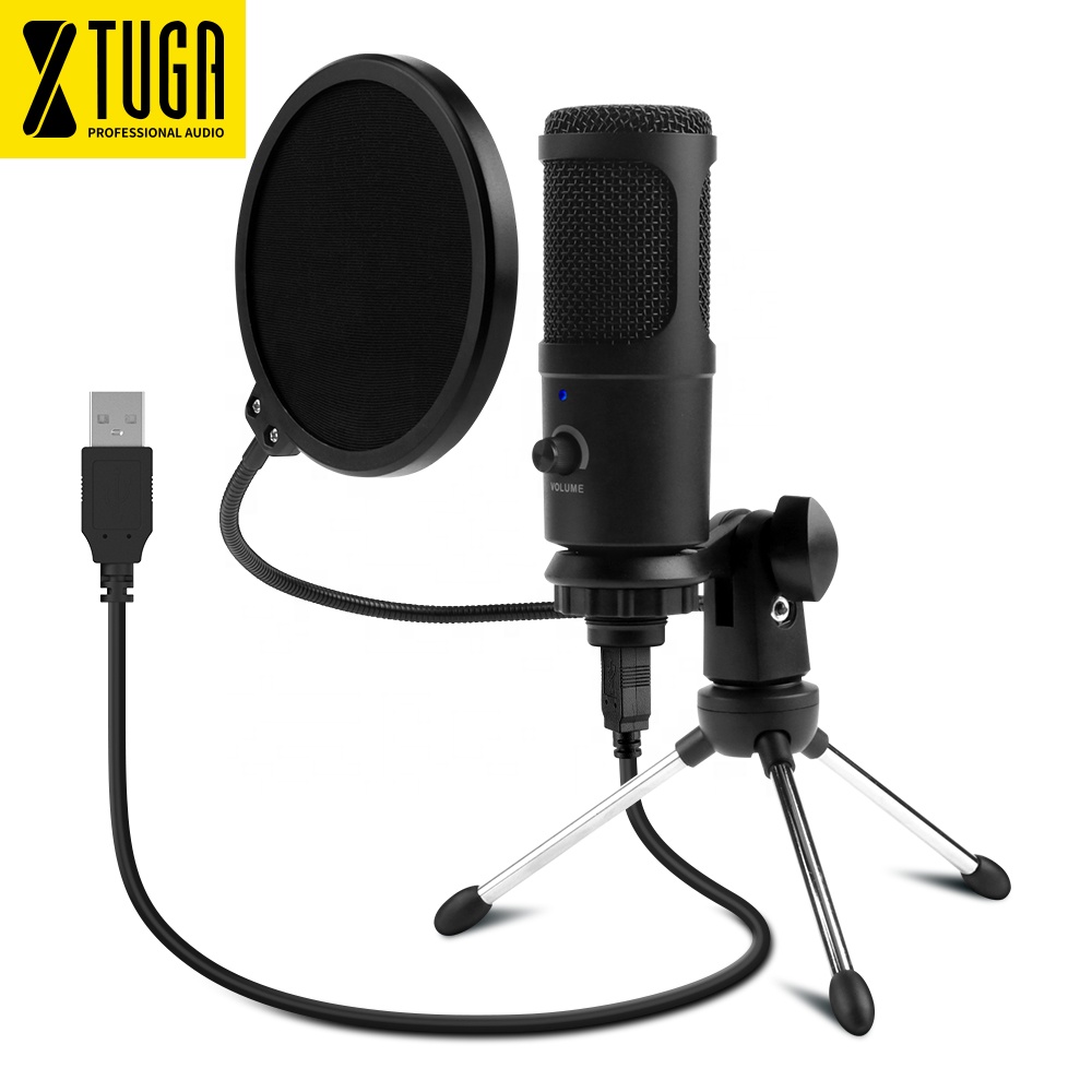 Gaming Microphone - XTUGA K30 Professionele bedrade studio-opname Karaoke