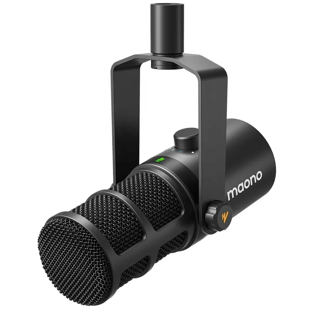 Gaming Microphone - MAONO Dynamische Microfoon XLR USB Dubbele