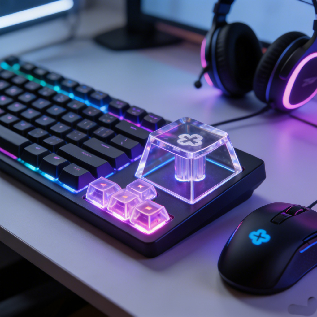 Anti-Ghosting Keyboard - R4 transparante ABS-toetsen voor mechanisch toetsenbord,