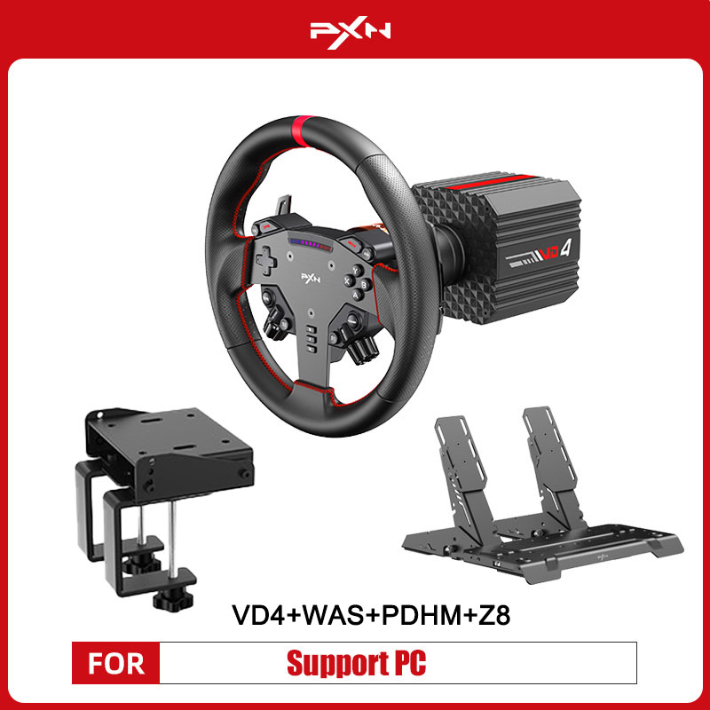 Pc Gaming Entry - PXN V4D Bundle Racewiel PXN VD