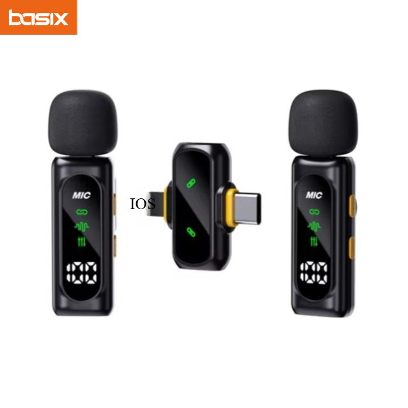Gaming Microphone - Mini draadloze lavaliermicrofoon voor iPhone Android