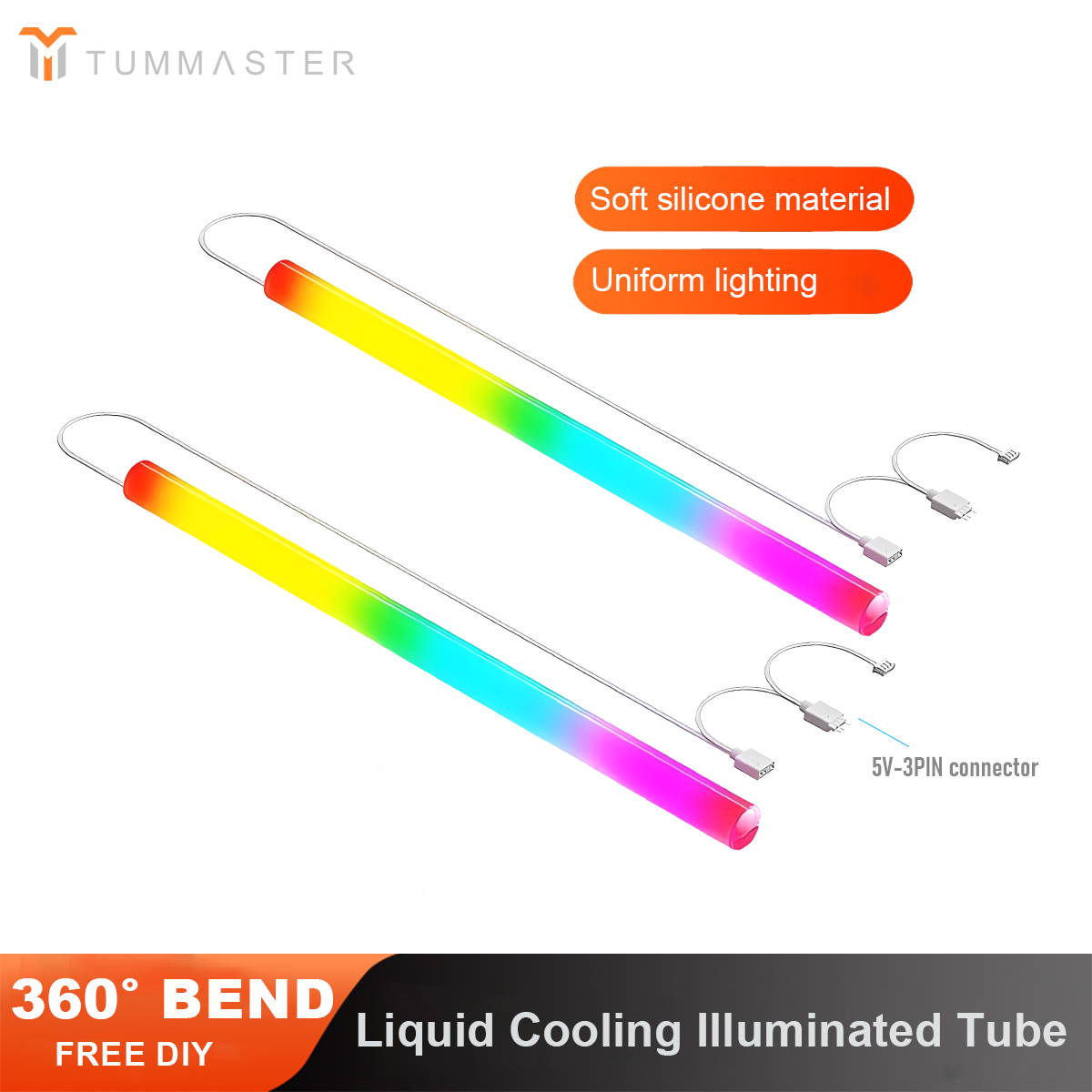 Pc Gaming Liquid - TUMMASTER ARGB Waterkoeling Mouw 5V3 Pin