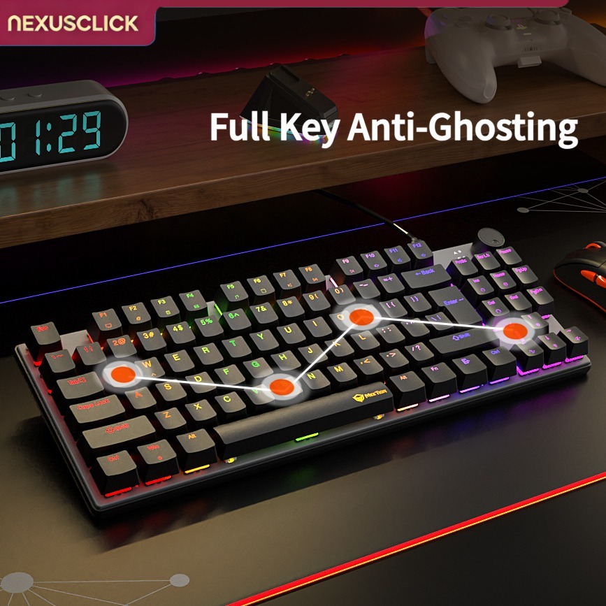 NexusClick 88-toetsen Hot Swap - Anti-Ghosting Keyboard recensie en prijs