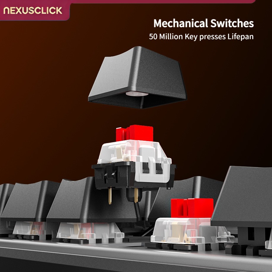 NexusClick 88-toetsen Hot Swap - Anti-Ghosting Keyboard recensie en prijs