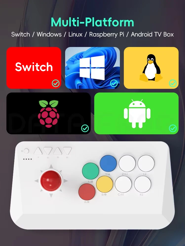 DATA FROG Y5A Arcade Stick voo - Joystick Pc Gaming recensie en prijs