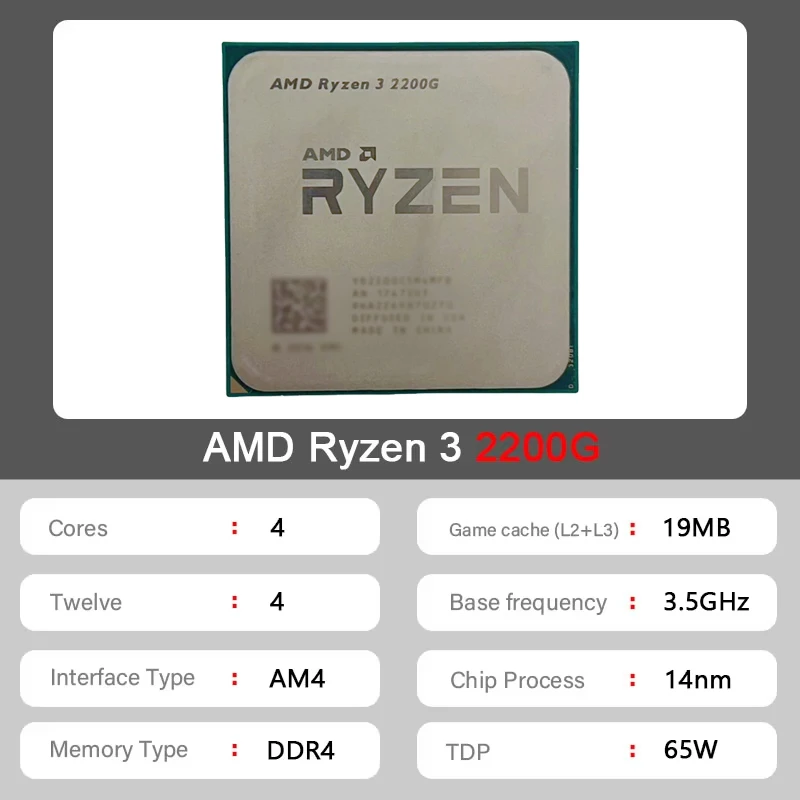 AMD Ryzen 3 2200G AM4 Budget A - Pc Gaming Entry recensie en prijs