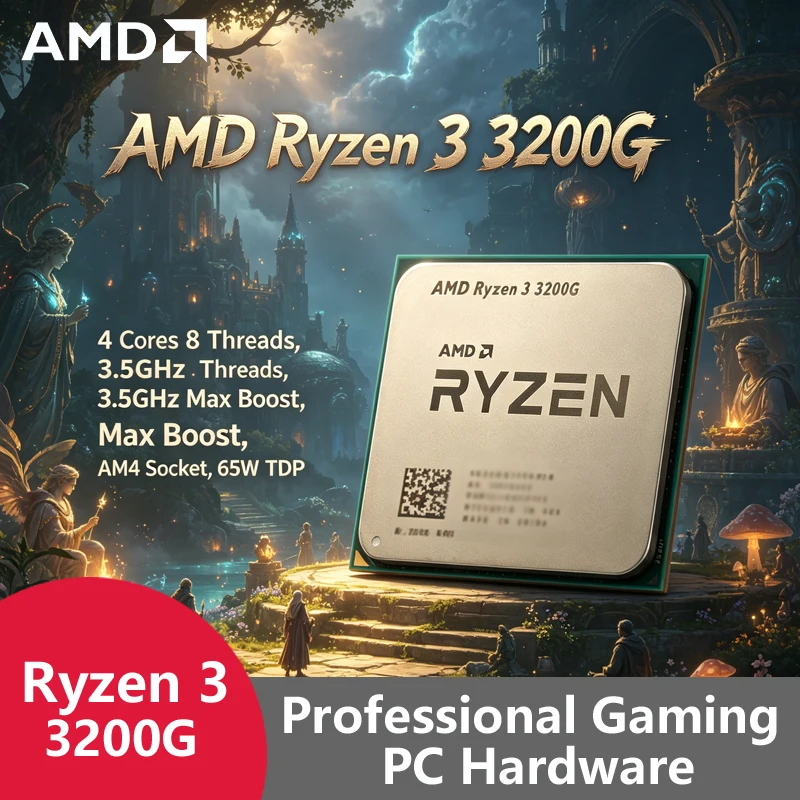 AMD Ryzen 3 3200G AM4 Entry Ga - Pc Gaming Entry recensie en prijs