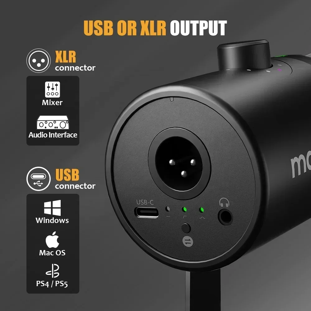 MAONO Dynamische Microfoon XLR - Gaming Microphone recensie en prijs