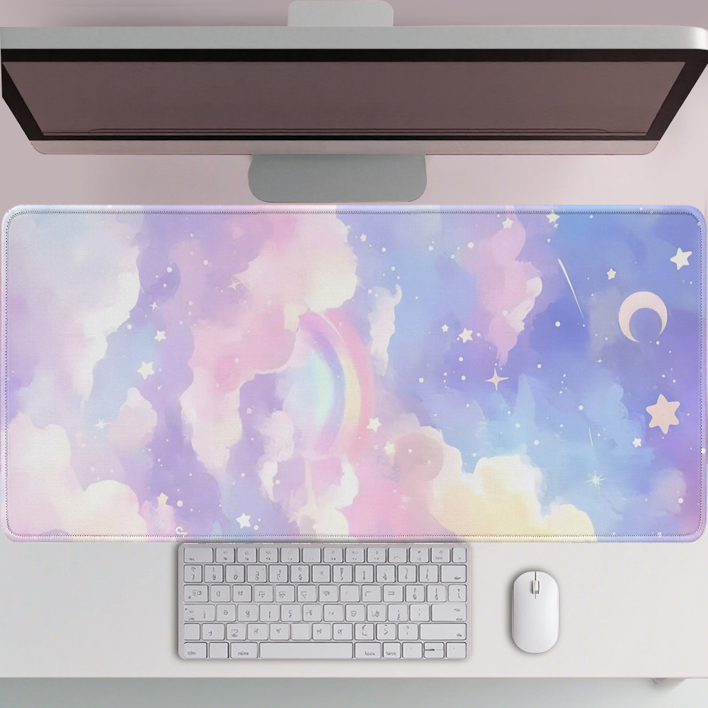 Pastel Rainbow Cloud Stars Ext - Pc Gaming Cloud recensie en prijs