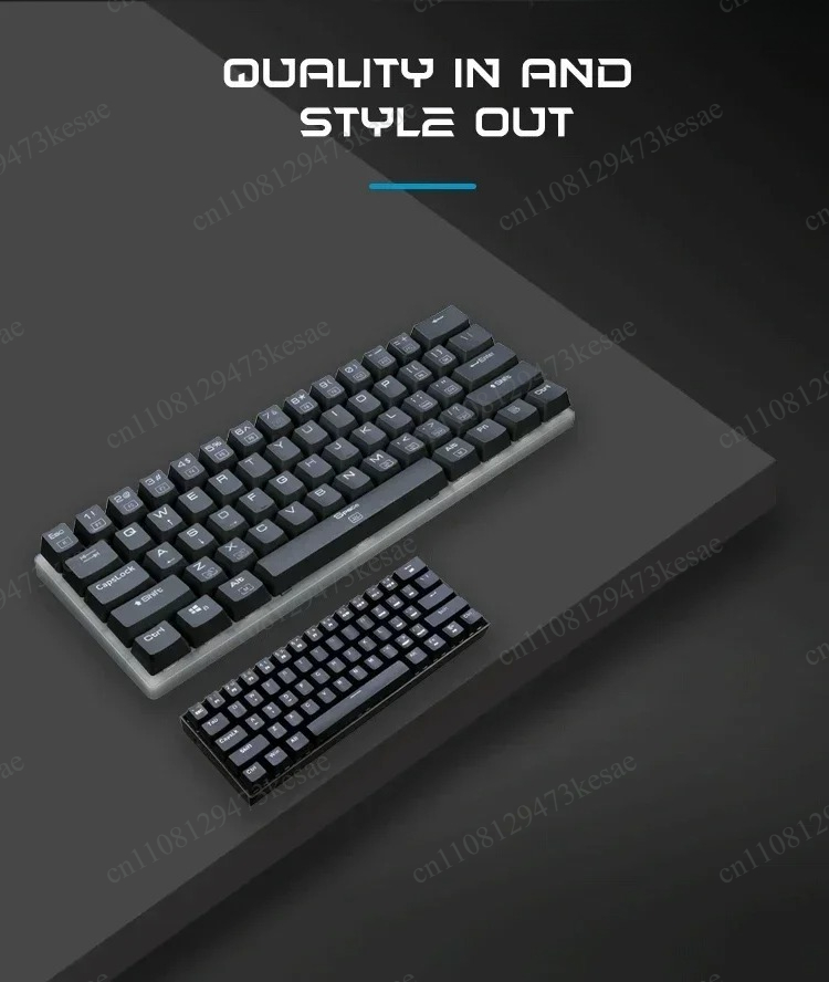 K605 60% Mechanisch Gaming Toe - Anti-Ghosting Keyboard recensie en prijs