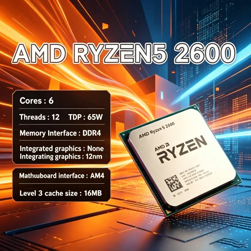 AMD R5 2600 AM4 CPU 6 Cores 12 - Pc Gaming Entry recensie en prijs