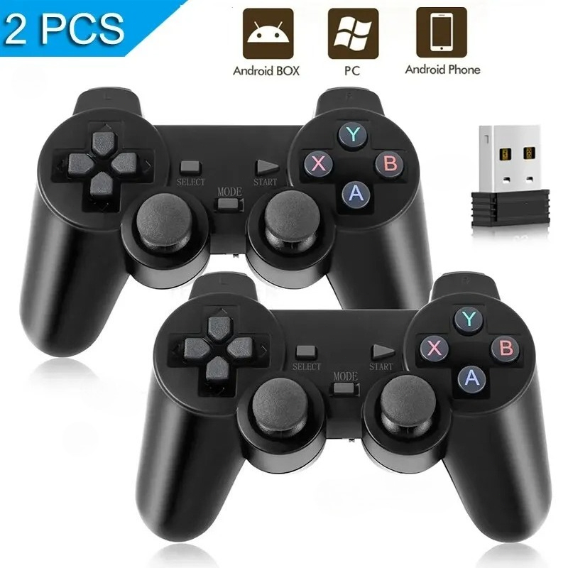 1PC/2PCS 2,4GHz draadloze game - Joystick Pc Gaming recensie en prijs