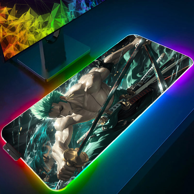 EEN STUK Zoro Muismat RGB Gami - Pc Gaming Gratis recensie en prijs