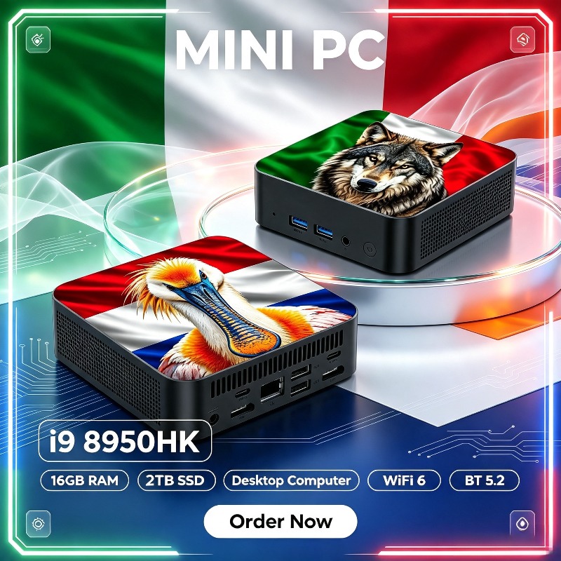 2026 Intel i9 8950HK Mini PC G - Pc Gaming I9 recensie en prijs