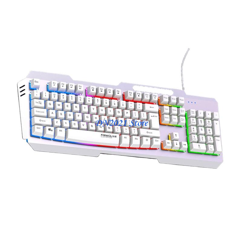 F3KE DS600 104-toetsen bedraad - Anti-Ghosting Keyboard recensie en prijs