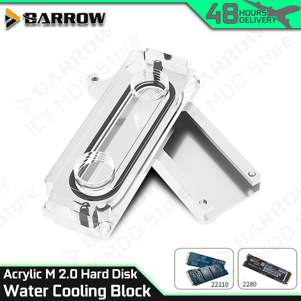 Barrow M2 Solid State Disk Wat - Pc Gaming Liquid recensie en prijs
