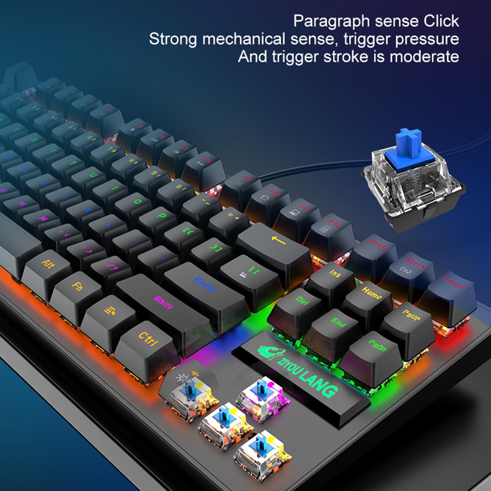 Mechanisch gamingtoetsenbord A - Anti-Ghosting Keyboard recensie en prijs