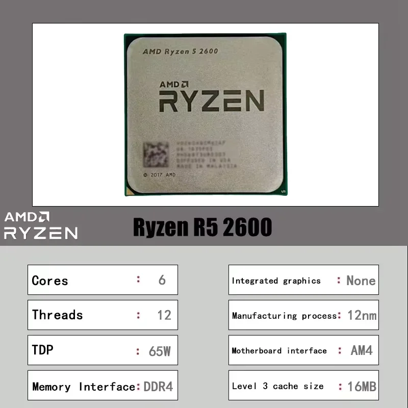 AMD Ryzen 5 2600 12nm Producti - Pc Gaming Entry recensie en prijs