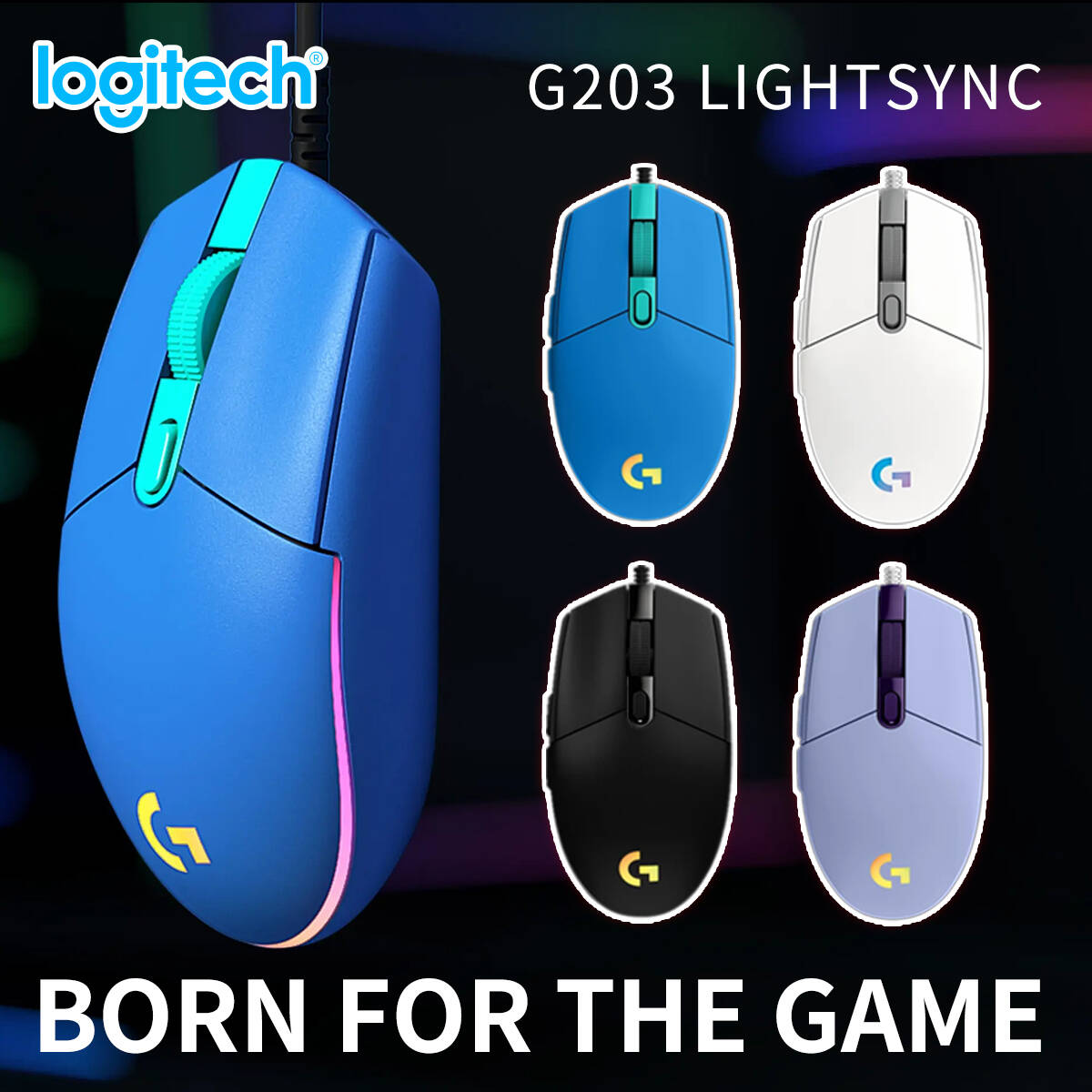 Logitech G203 Bedrade Gamingmu - Pc Gaming Entry recensie en prijs