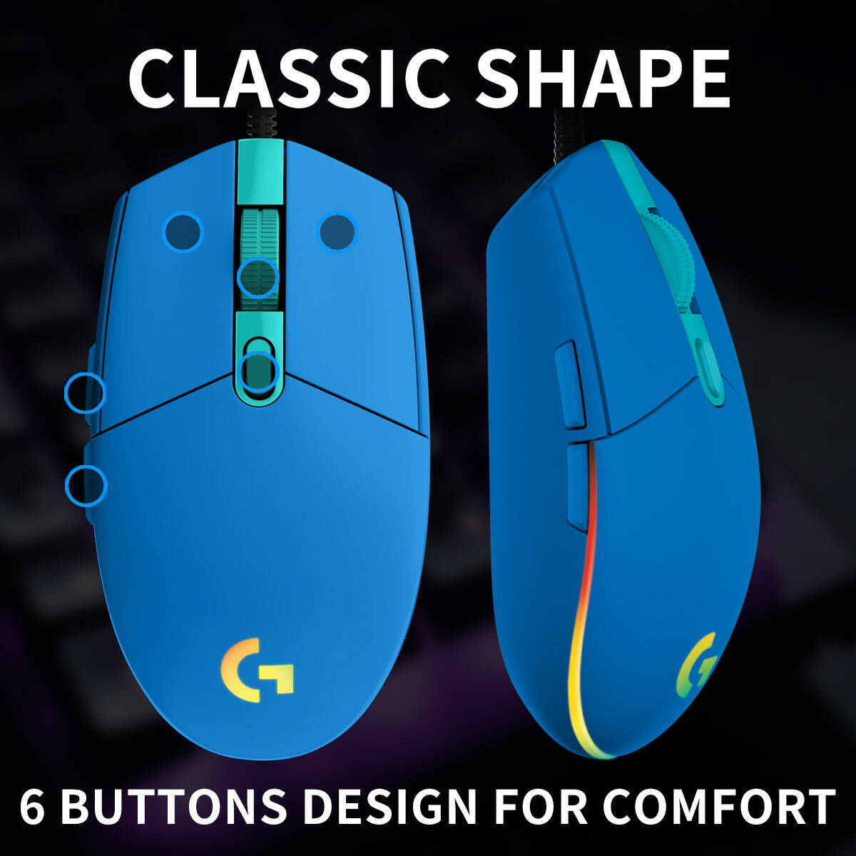 Logitech G203 Bedrade Gamingmu - Pc Gaming Entry recensie en prijs