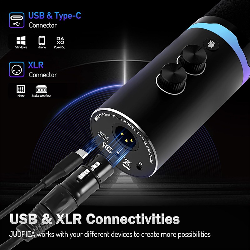 USB-gamingmicrofoon met boogar - Gaming Microphone recensie en prijs