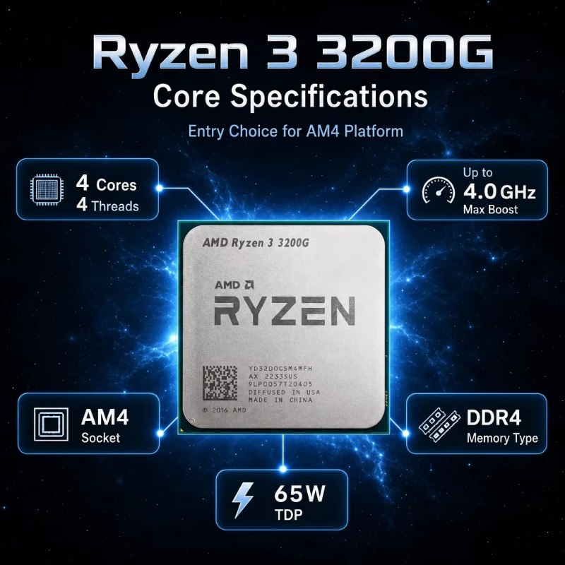 Entry-level desktop APU 4 core - Pc Gaming Entry recensie en prijs